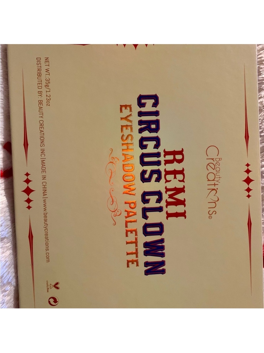 NWT Remi Circus Clown Eyeshadow Palette -💛 - Picture 8 of 9